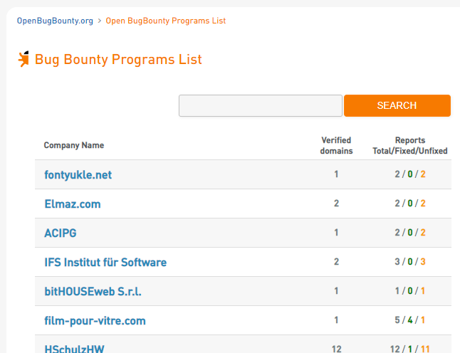 Bug Bounty Program